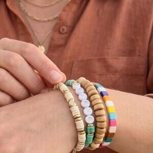 Believe bracelet set beaded braceletset